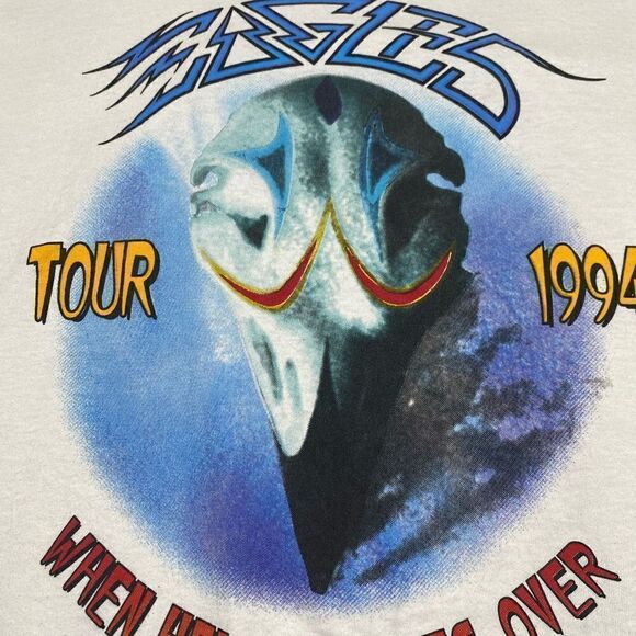 Vintage 1994 Eagles When Hell Freezes Over Tour Shirt Size XL Band Music - Picture 4 of 10